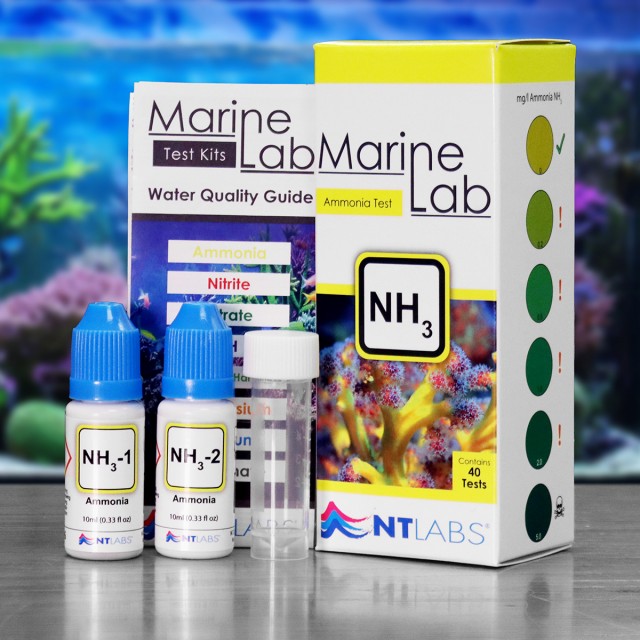 Marine Ammonia Test Kit Contents