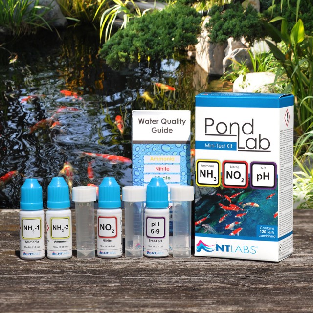 Pond Lab Mini-Test Kit (5ml) Contents