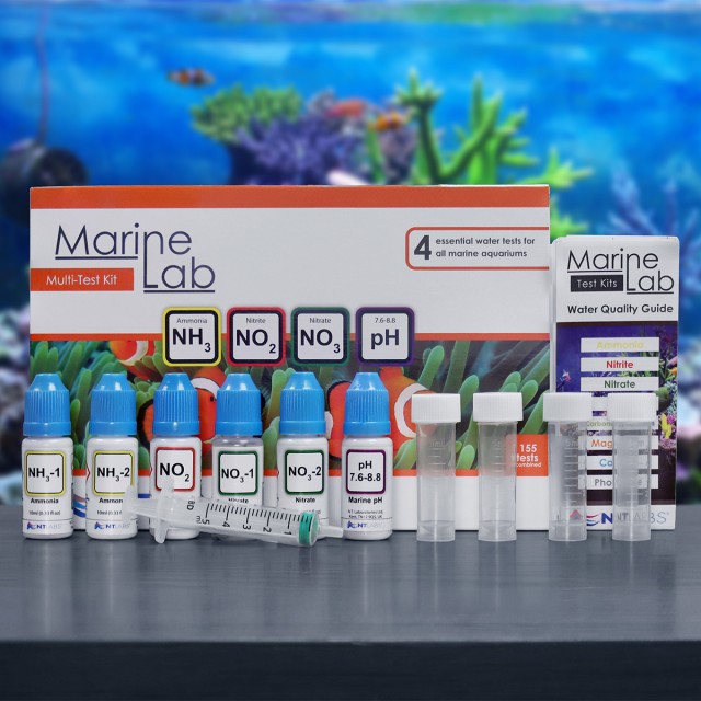 Marine Lab Multi-Test Kit Contents (New TT)